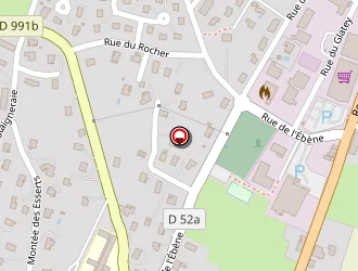 Carte de La Poste à Biolle (la)