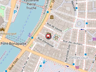 Carte de Db Assurances à Lyon