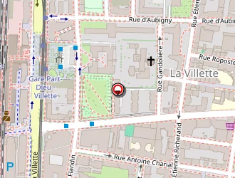 Carte de La Poste à Lyon