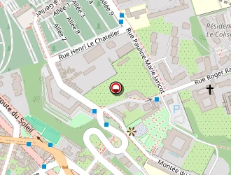 Carte de La Poste à Lyon