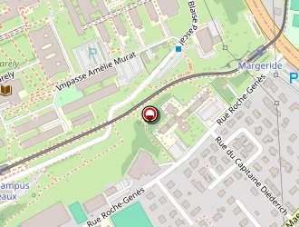 Carte de Centre émile Pladner à Aubière