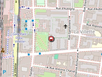 Carte de Le Flandin à Lyon