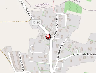 Carte de Cout'bois à Boën