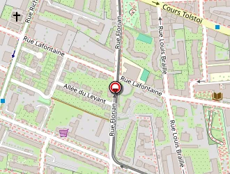 Carte de Sovitrat 13 à Villeurbanne