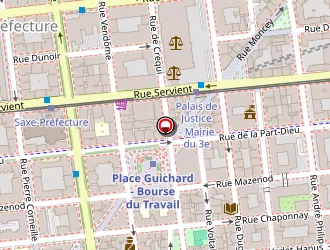 Carte de Studioshare à Lyon