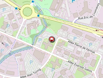 Carte de Capgemini Outsourcing Services à Aubière