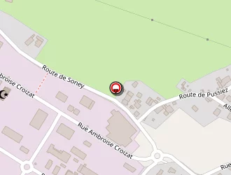 Carte de Ugiloc à Ugine