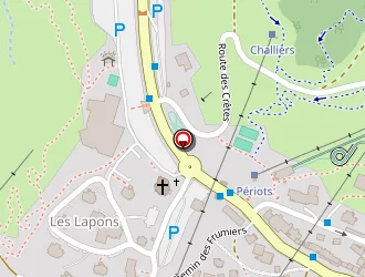 Carte de Le Chalet Des Marmottes à Hauteluce