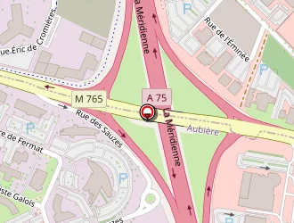 Carte de Agri Emploi 63 à Aubière