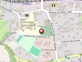 Carte de Centre De Formation Des Etats-unis à Tassin-la-demi-lune