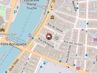 Carte de Boutique Sncf à Lyon