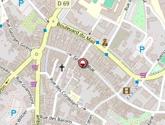 Carte de Banc Yann à Belley