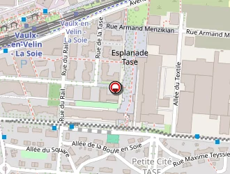 Carte de Campatec à Vaulx-en-velin