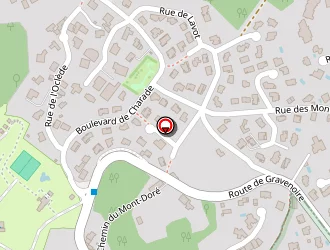 Carte de Camping Indigo à Royat