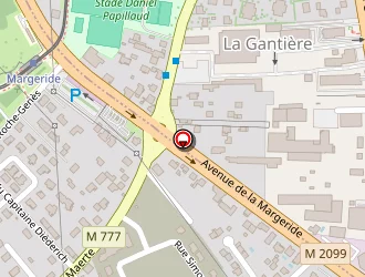 Carte de Treille David à Aubière