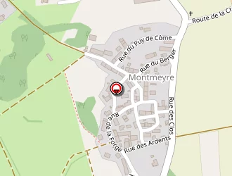 Carte de Monnet Frères à Ceyssat