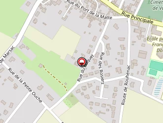 Carte de Camping Des Pins à Vars