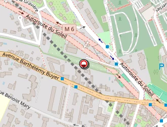 Carte de 40eme Avenue à Lyon