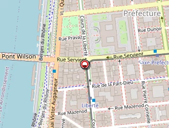 Carte de Maison Du Tapis à Lyon