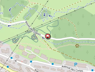 Carte de La Cavale à Hauteluce