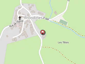 Carte de Bouchinet Patrick à Prondines