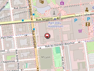 Carte de Pierre Hermé Paris à Lyon