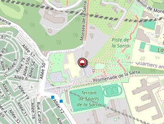 Carte de Carmel De Fourviere à Lyon