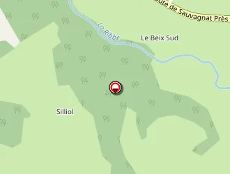 Carte de La Ferme De Chadet à Prondines