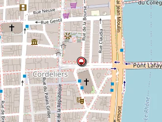 Carte de Eovi Mutuelle à Lyon