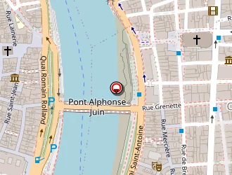 Carte de La Chapelle Cafe à Lyon