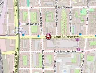 Carte de Locam (locam) à Lyon