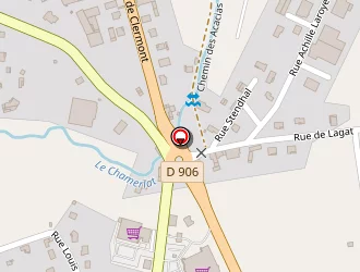 Carte de Lorenzini à Courpière