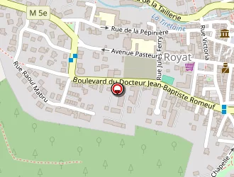 Carte de Bideau Emmanuelle à Royat