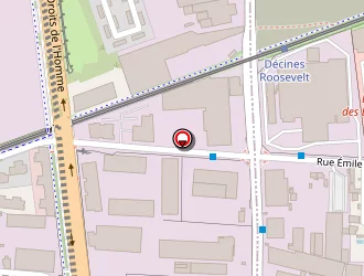 Carte de Hti Med à Décines-charpieu