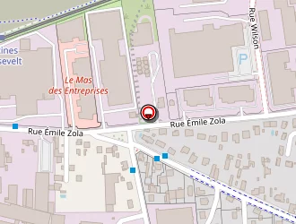 Carte de Ouest Isol à Décines-charpieu