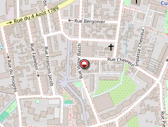 Carte de Profast à Villeurbanne