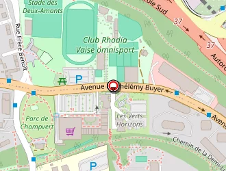 Carte de Ecoles Maternelles à Lyon