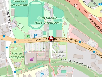 Carte de Benkedideh Amel à Lyon