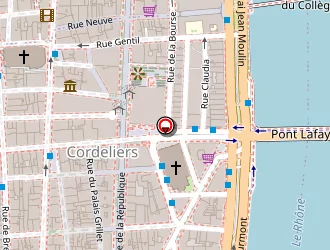 Carte de Mhp Crédit à Lyon