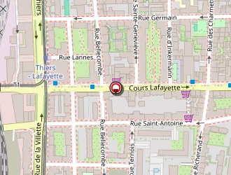 Carte de Nabeth Jean Jacques à Lyon