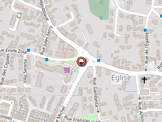 Carte de Ht Solutions Industrielles à Décines-charpieu