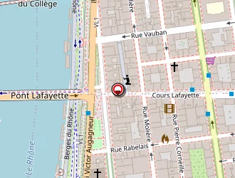 Carte de La Plateforme à Lyon