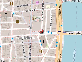 Carte de Lodge à Lyon