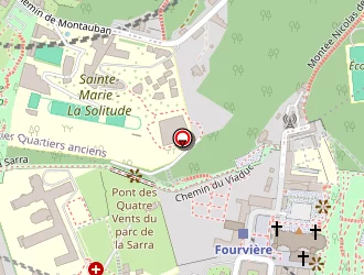 Carte de Restaurant De Fourvière à Lyon