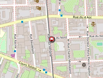 Carte de Halcea à Villeurbanne