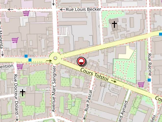 Carte de Aratec à Villeurbanne