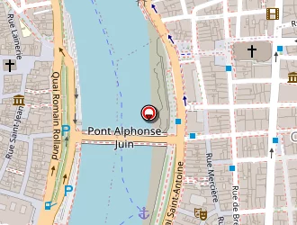 Carte de Café Façades à Lyon