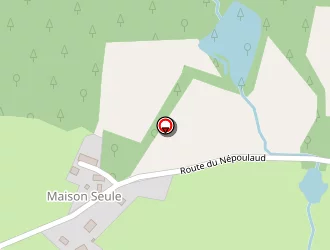 Carte de Doussaud à Saint-paul