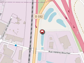 Carte de Saint Gobain Autover à Pusignan