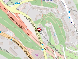 Carte de Centre De Santé Et De Vaccinations Du Cdhs à Lyon